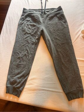 Calvin Klein Womens Dark Gray Jogger Sweatpants